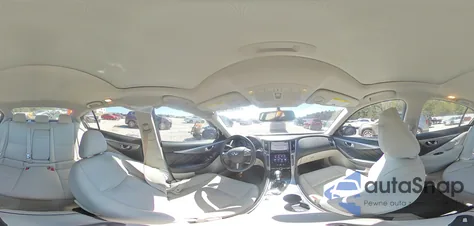 2015 Infiniti Q50 Base z USA, uszkodzony, nr VIN JN1BV7AP5FM344345